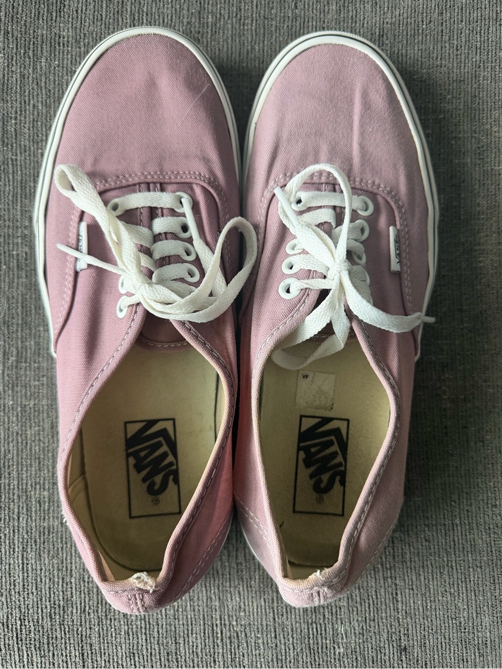 Vans Women's 8 Mauve Classic Canvas Low-Top Sneakers - Picture 1 of 3